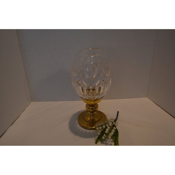 Waterford Crystal Candle Holder Wedding Anniversary Traditional Eclectic Center - Picture 6 of 6